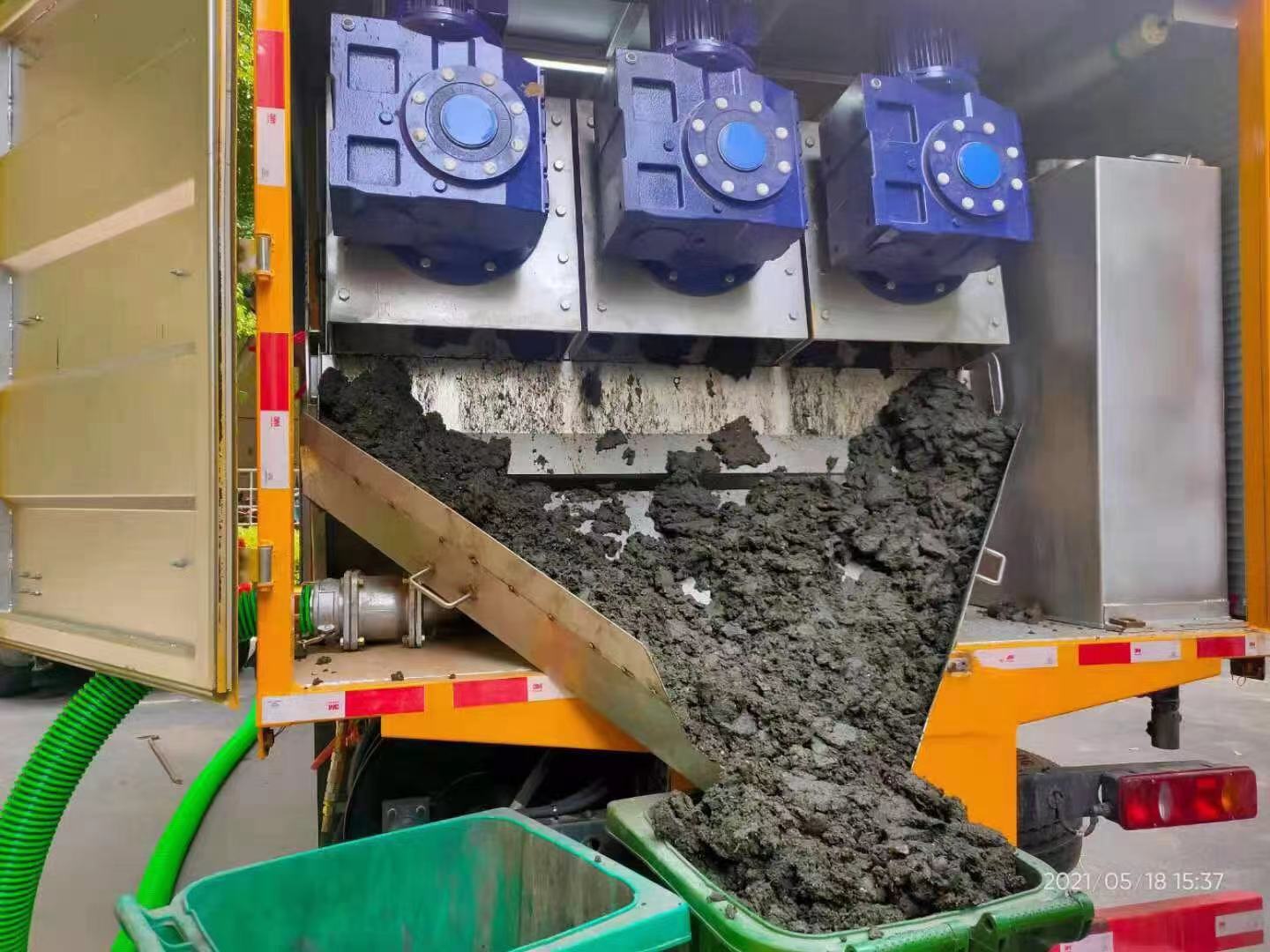 丰泽化粪池清掏城市维护站-泥浆净化干湿分离处理